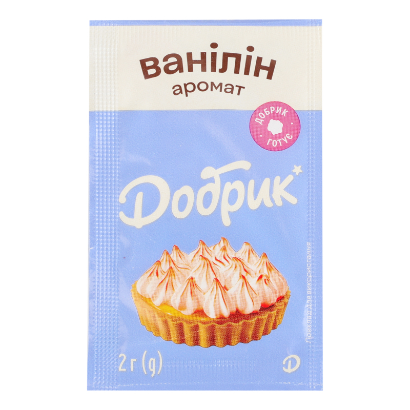 Приправа Добрик 2г Ванілін аромат