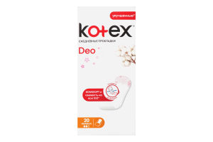 Прокладки Kotex щд Нормал део 20шт