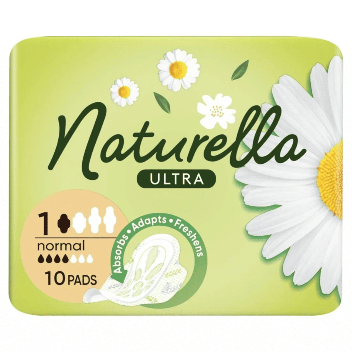 Прокладки Naturella 10штUltraNormalCamom