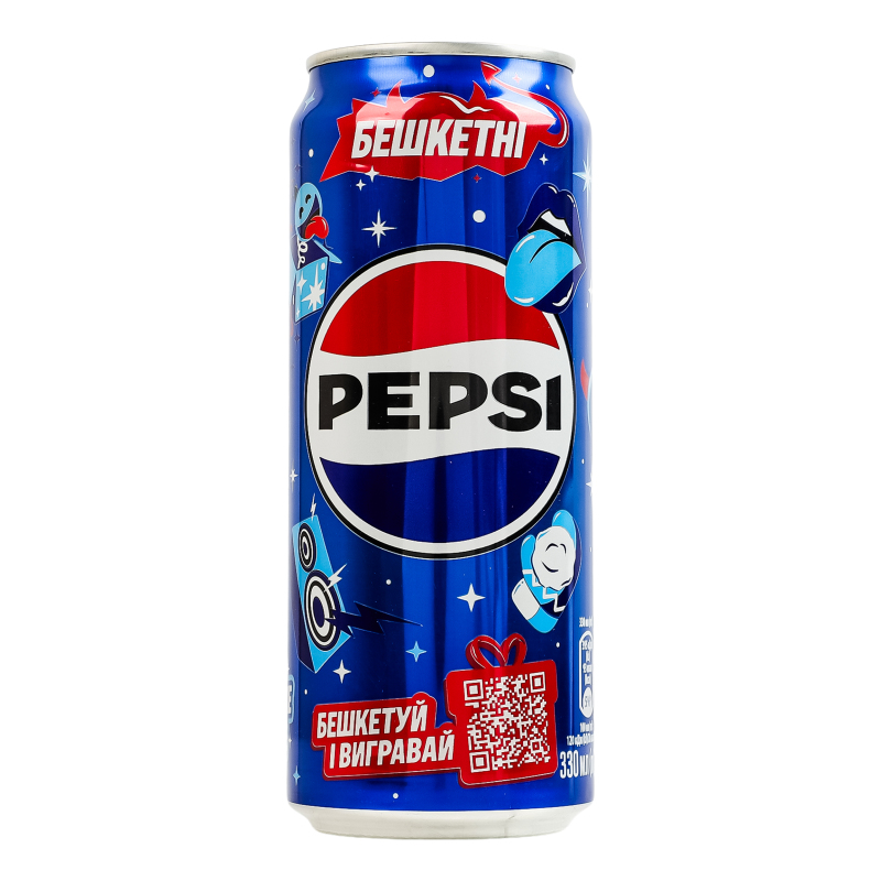 Напій Pepsi 0,33л ж/б