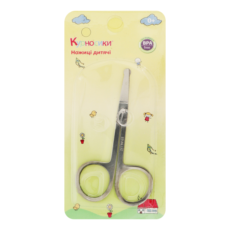 ДА Курносики Ножиці дитячі 7082безпечні