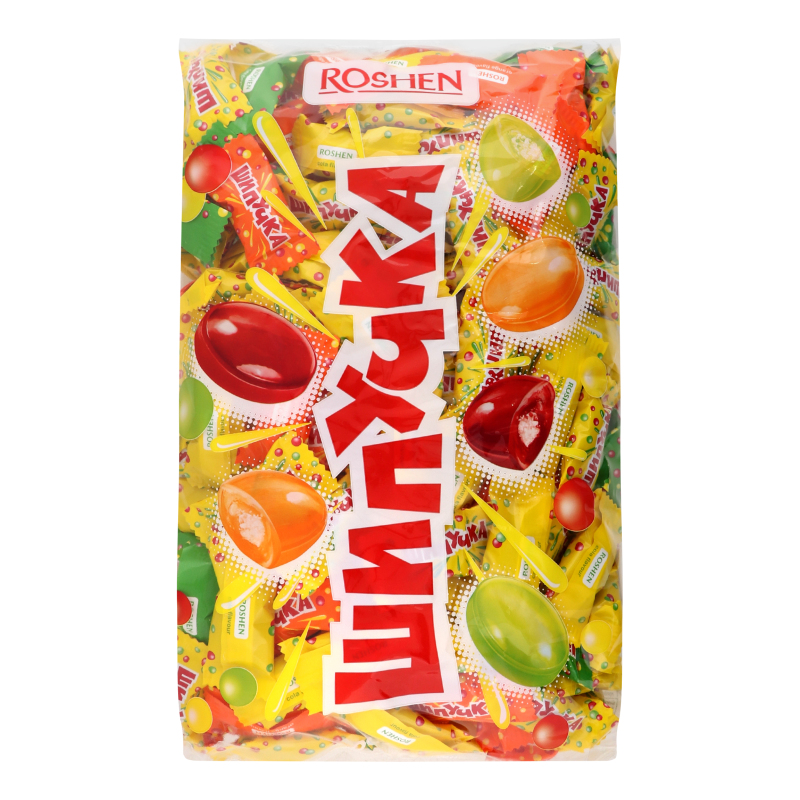 Карамель ROSHEN Шипучка мікс