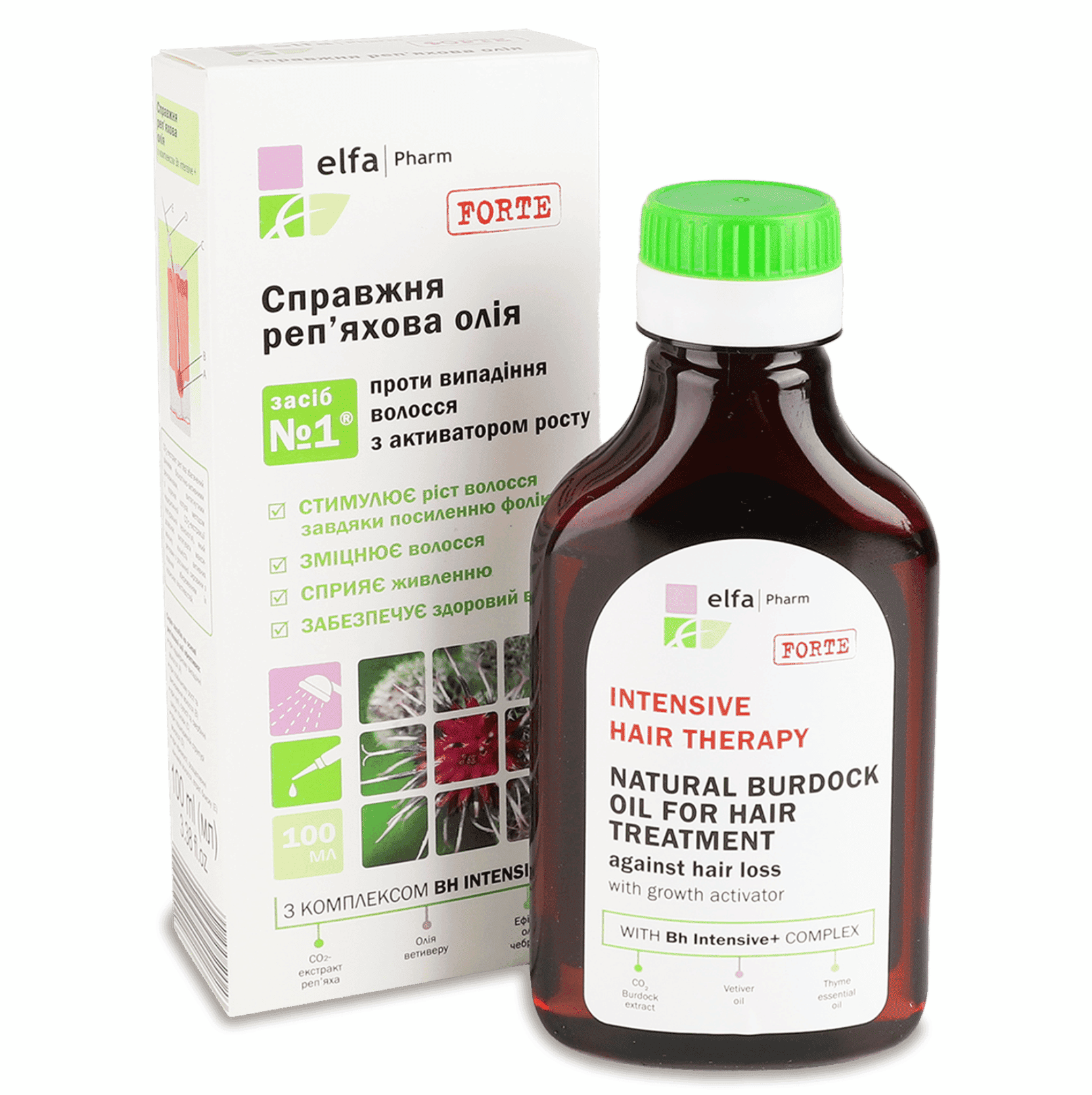 Масло Elfa Pharm100мл репяхове випадін