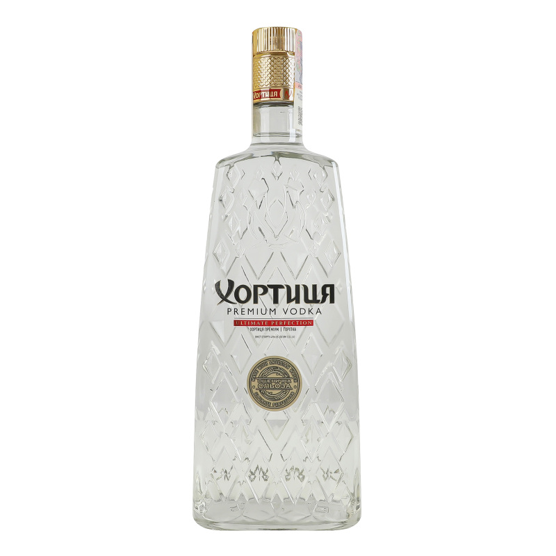 Горілка Хортиця 1л Преміум 40%