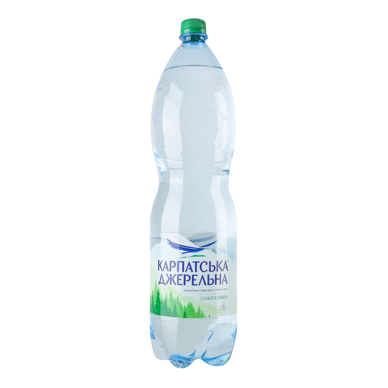 Мін вода Карпатська Джерельна 1,5л слг