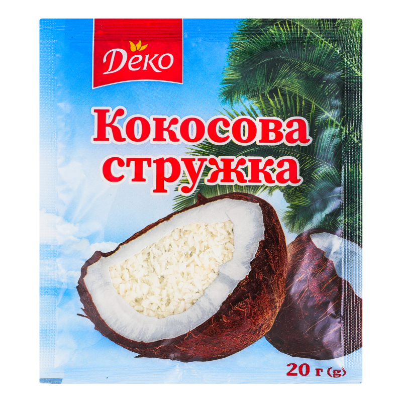 Стружка Деко 20г кокосова