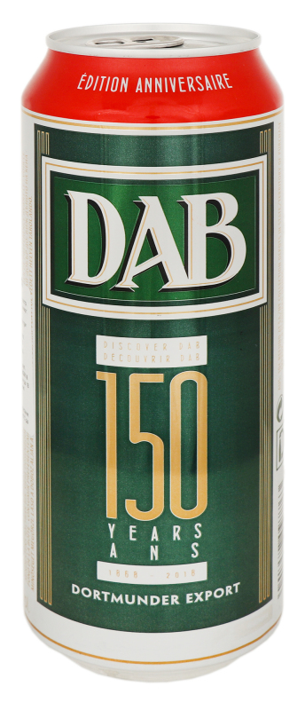 Пиво DAB 0,5л Світле фільтроване 5% ж/б