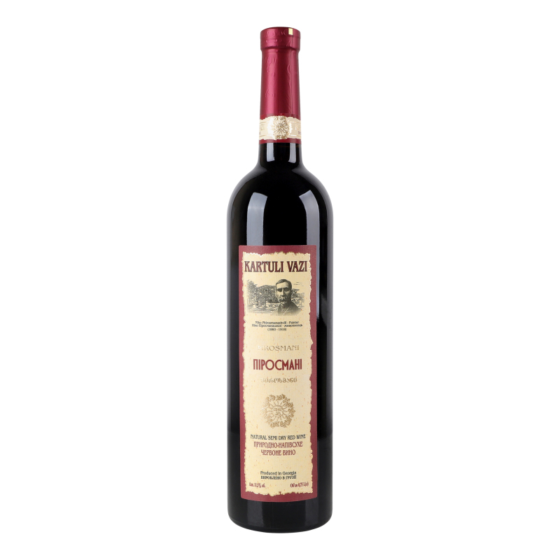Вино Kartuli Vazi 0,75лПіросмані ч 11,5%