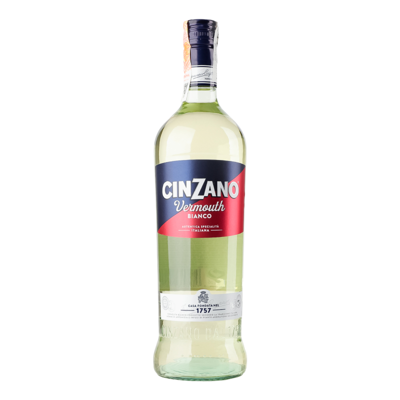 Вермут Cinzano 1л Бьянко 15%