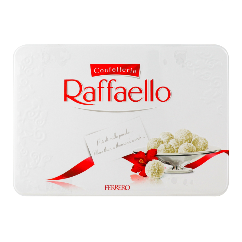 Цукерки Raffaello 300г Т30х8х1