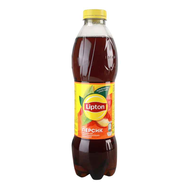 Чай холодний Lipton 1л чорний персик