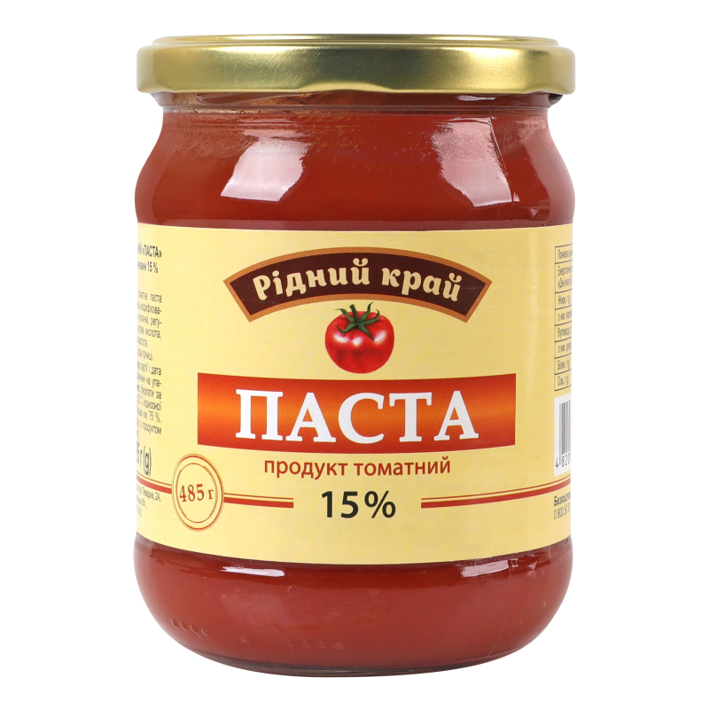 Продукт Рідний Край с/б 485г том с/р 15%