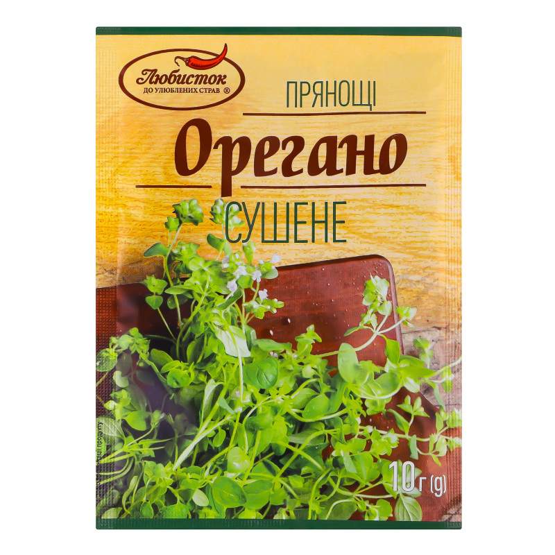 Приправа Любисток 10г Орегано