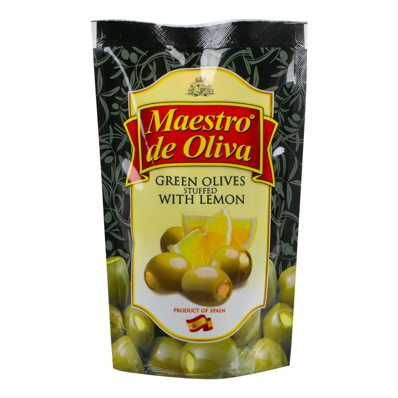 Оливки Maestro de Oliva 170г лимон