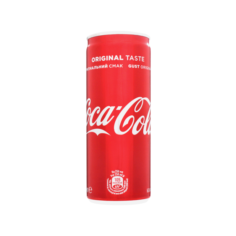 Напій Кока Кола 0,25л ж/б