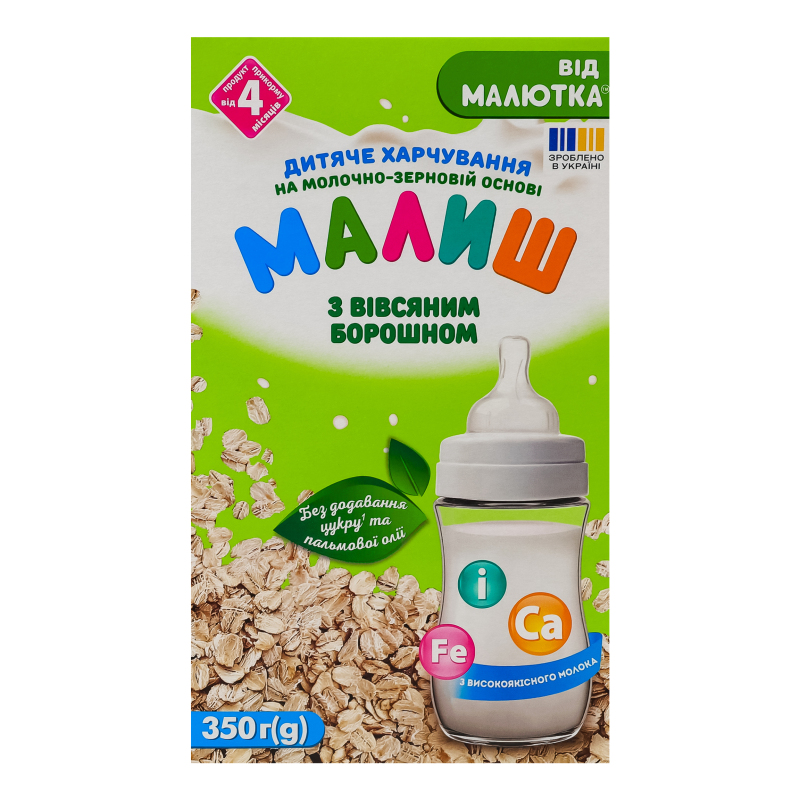 ДХ Суміш Малюк 350г Вівсян борошно мол