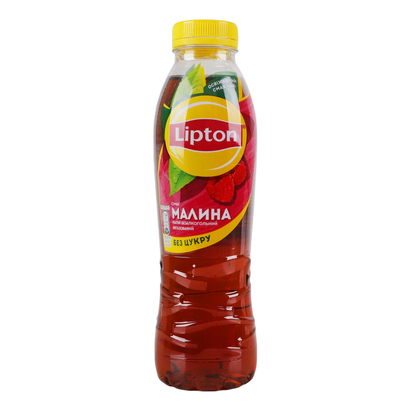 Чай холодний Lipton 0,5л чорний малина