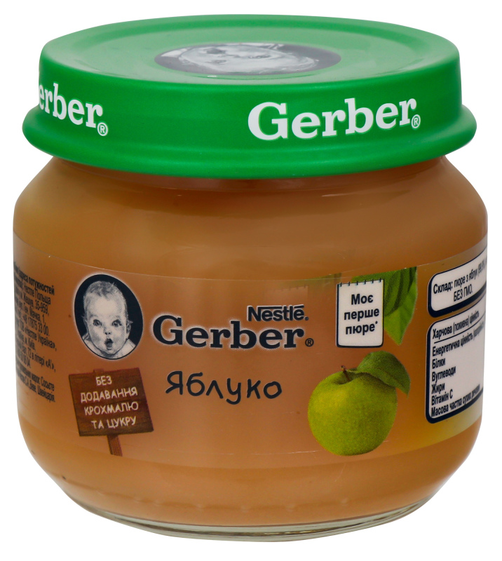 ДХ Gerber Пюре фр 80г Яблуко