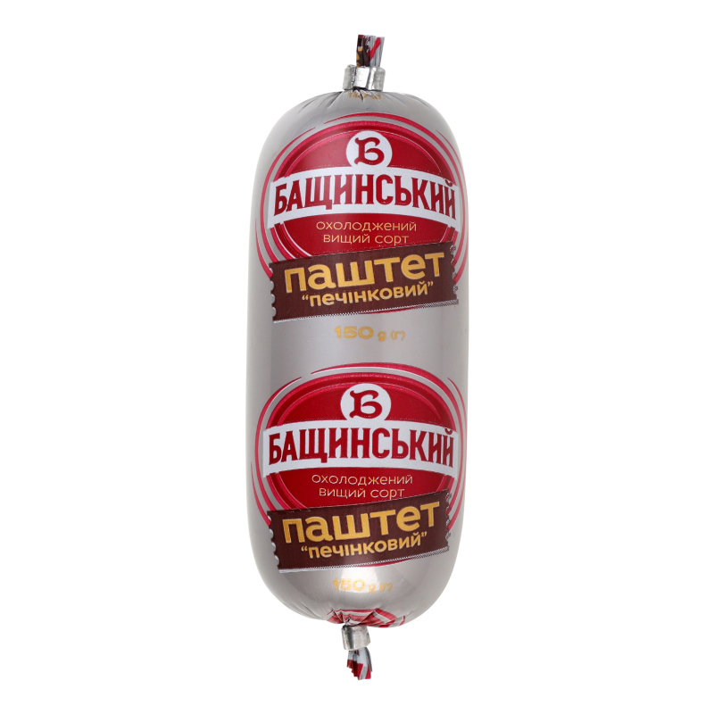 Паштет Бащинський 150г Печінковий в/г