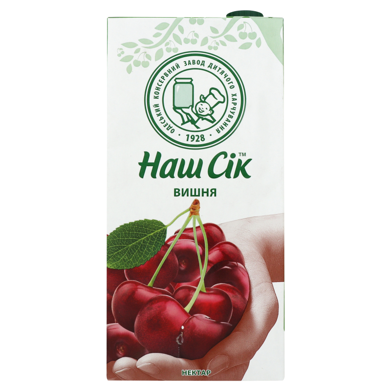 Сік НашСік 1,93л Вишневий