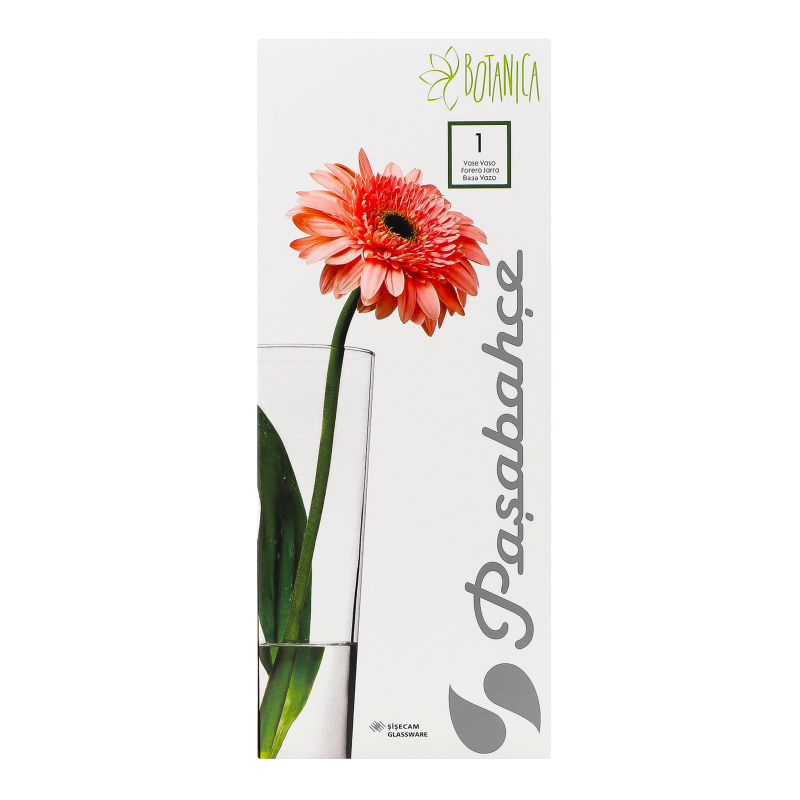 Ваза Pasabahce флора 26см 43177