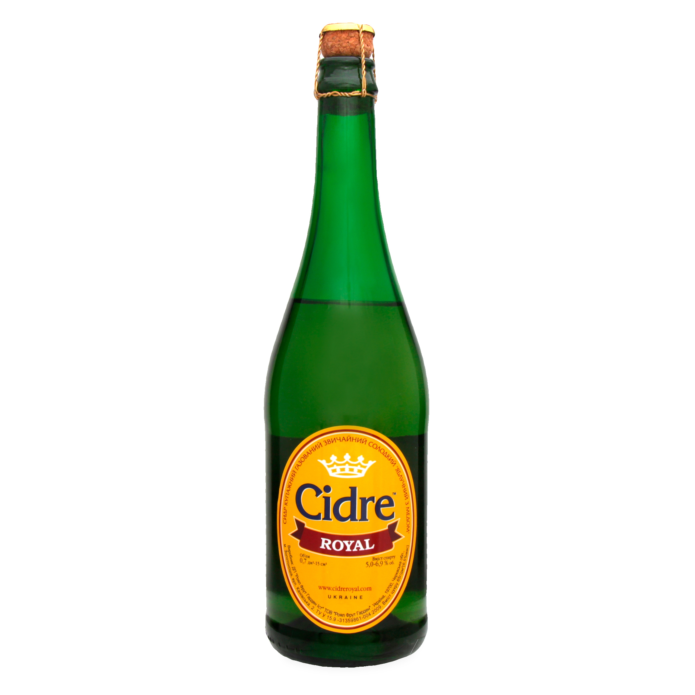 Сидр Cidre Royal 0,7л 5,0-6,9% Яблучний