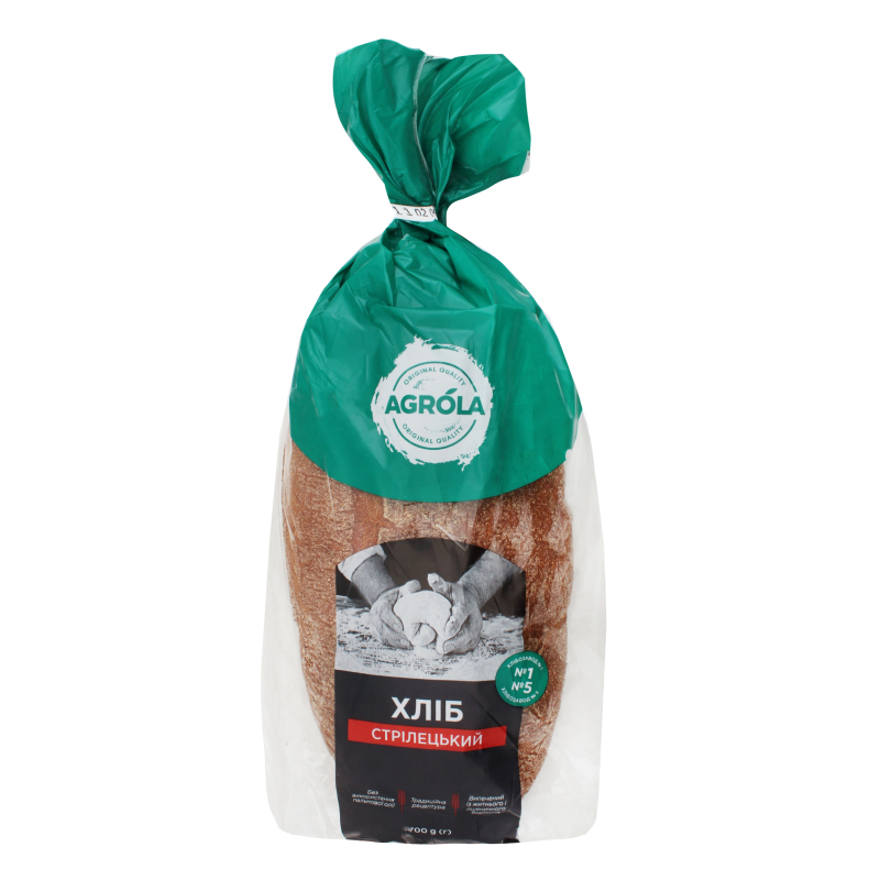 Хліб Агрола 700г Стрілецький житн-пш
