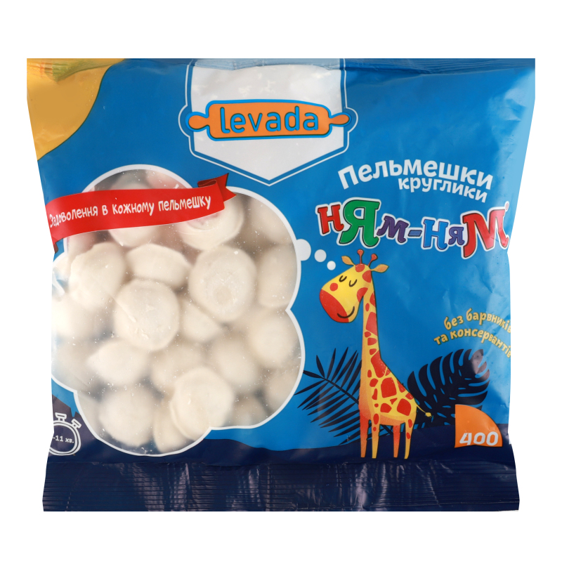 Пельмешки Левада 400г круглики