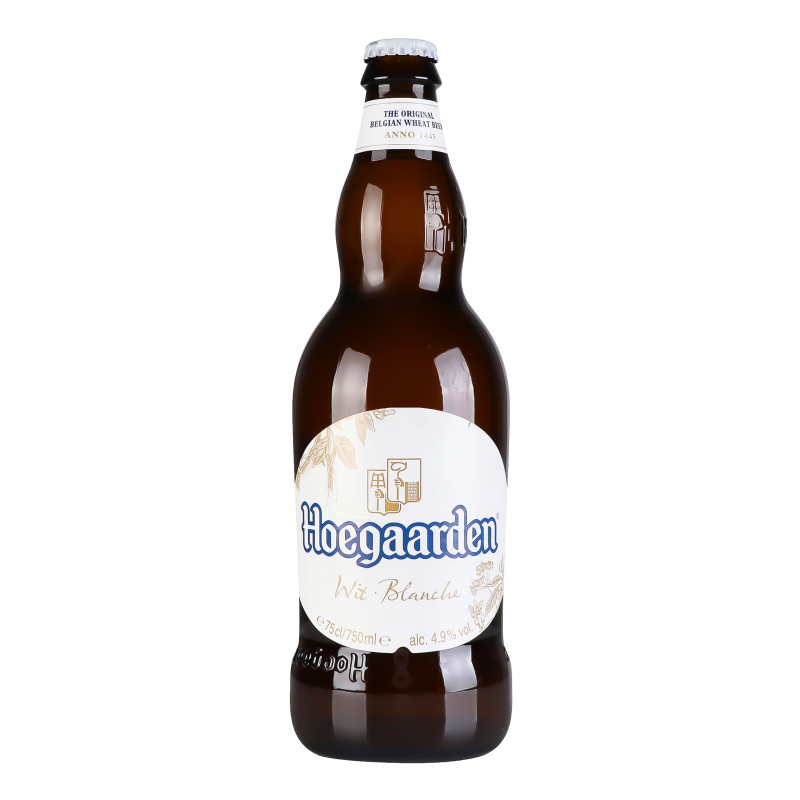 Пиво Hoegaarden 0,75л Біле 4,7%