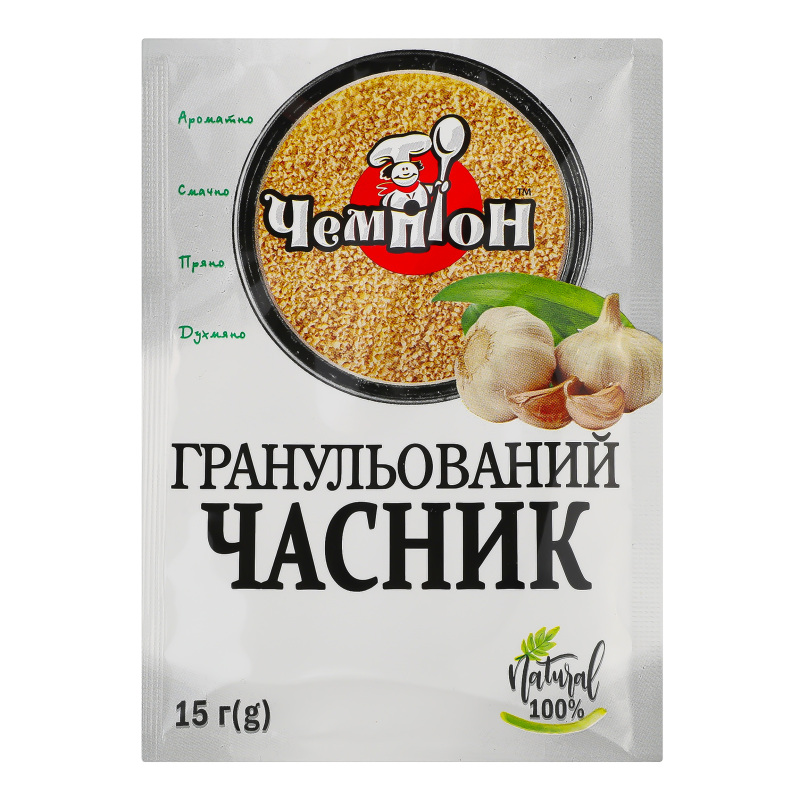 Приправа Чемпіон 15г Часник гранул