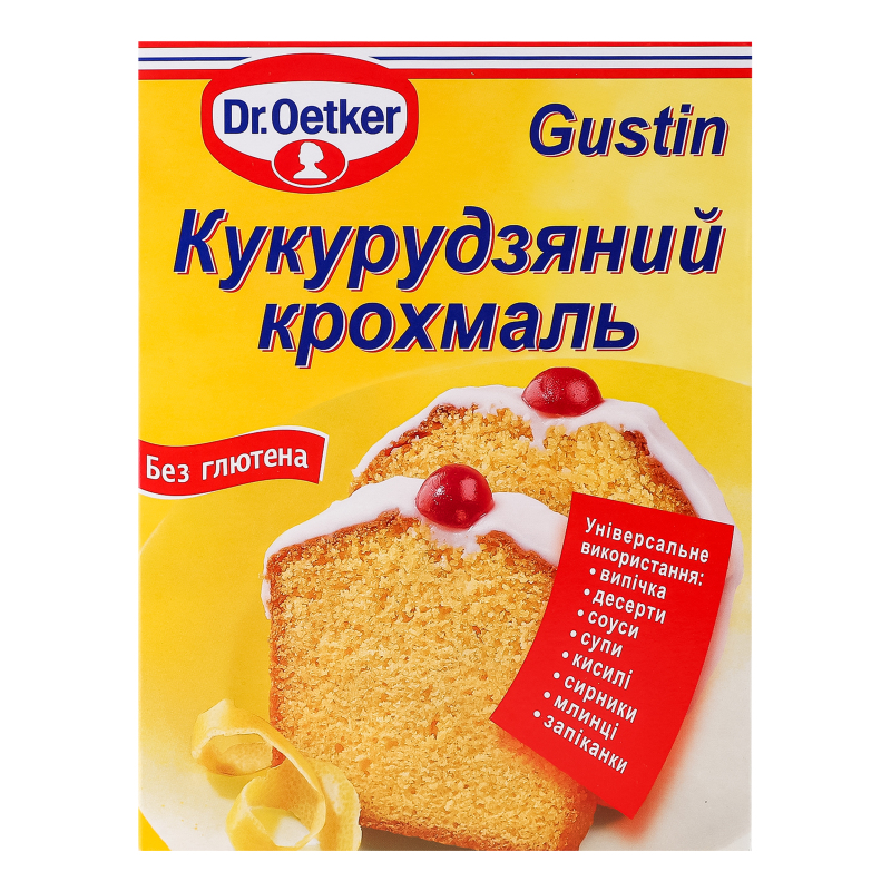 Крохмаль Dr.Oetker 200г кукурудзяний