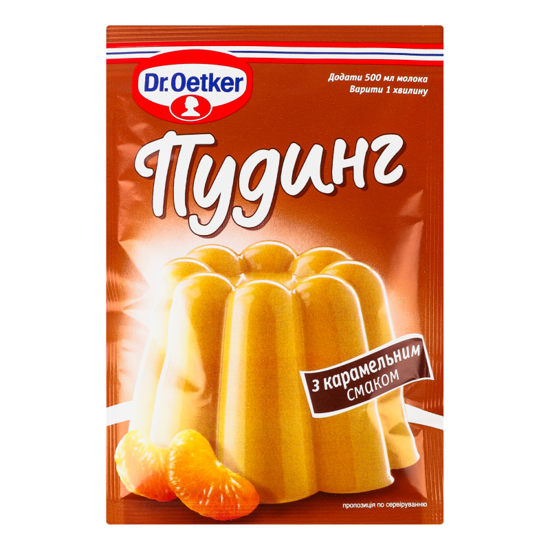 Пудинг Dr.Oetker 40г карамельний
