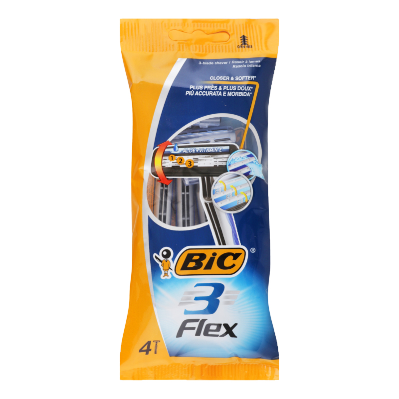 Станок BIC 4шт Flex 3