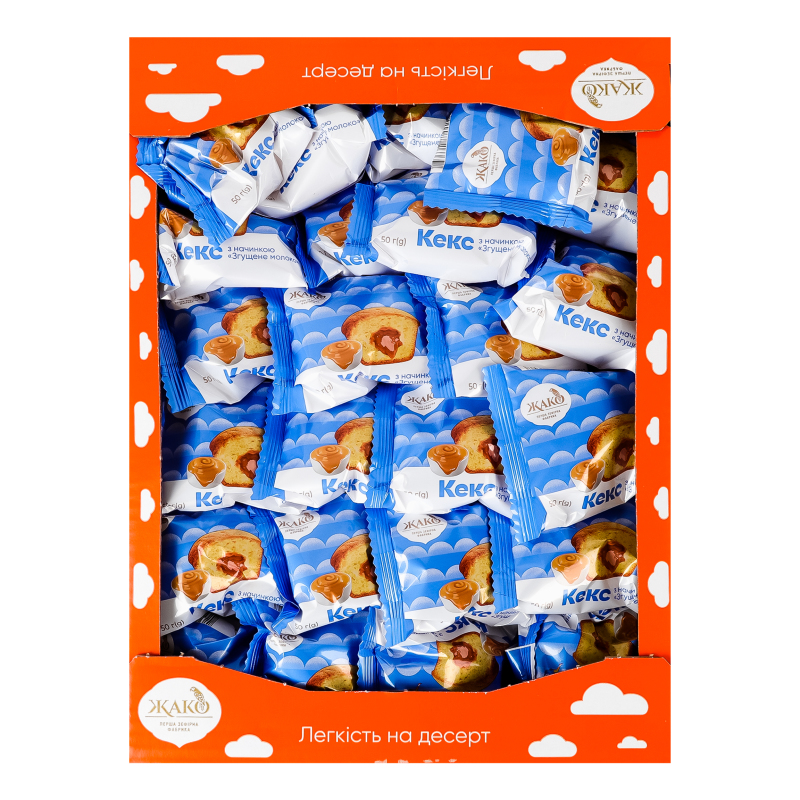 Кекс Жако Згущене молоко