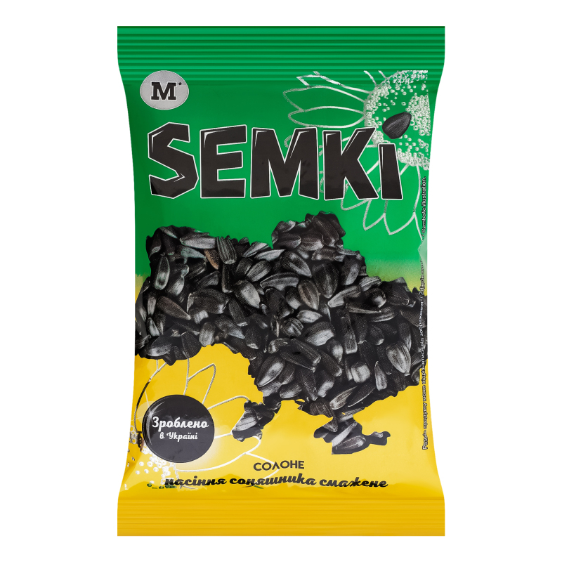 Насіння Semki 100г смажене солоне