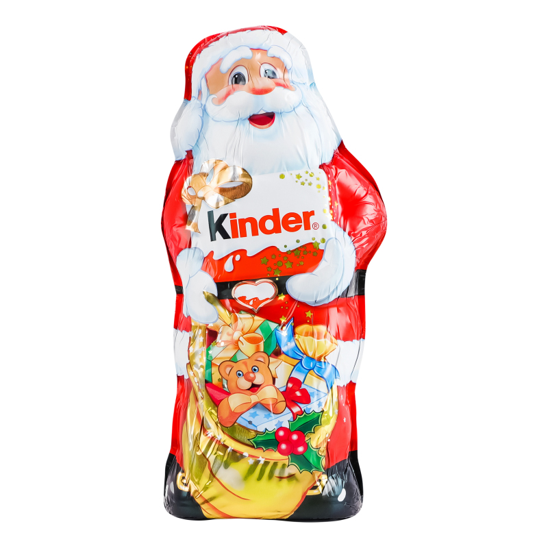 Шоколадна фігура Kinder 110г Дід Мороз