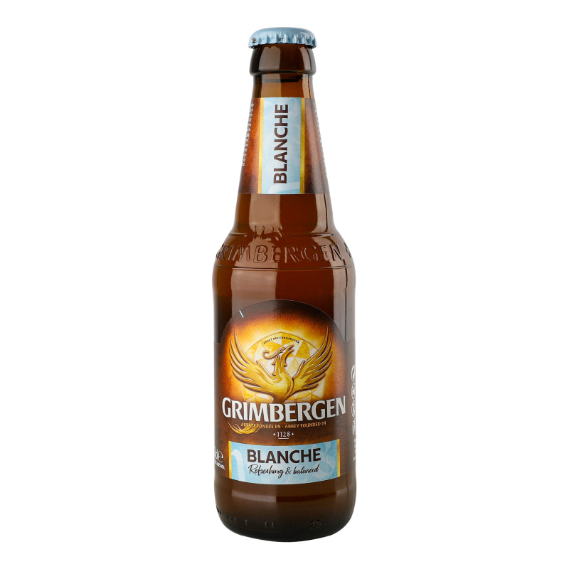 Пиво Grimbergen 0,33л Blanche 6%