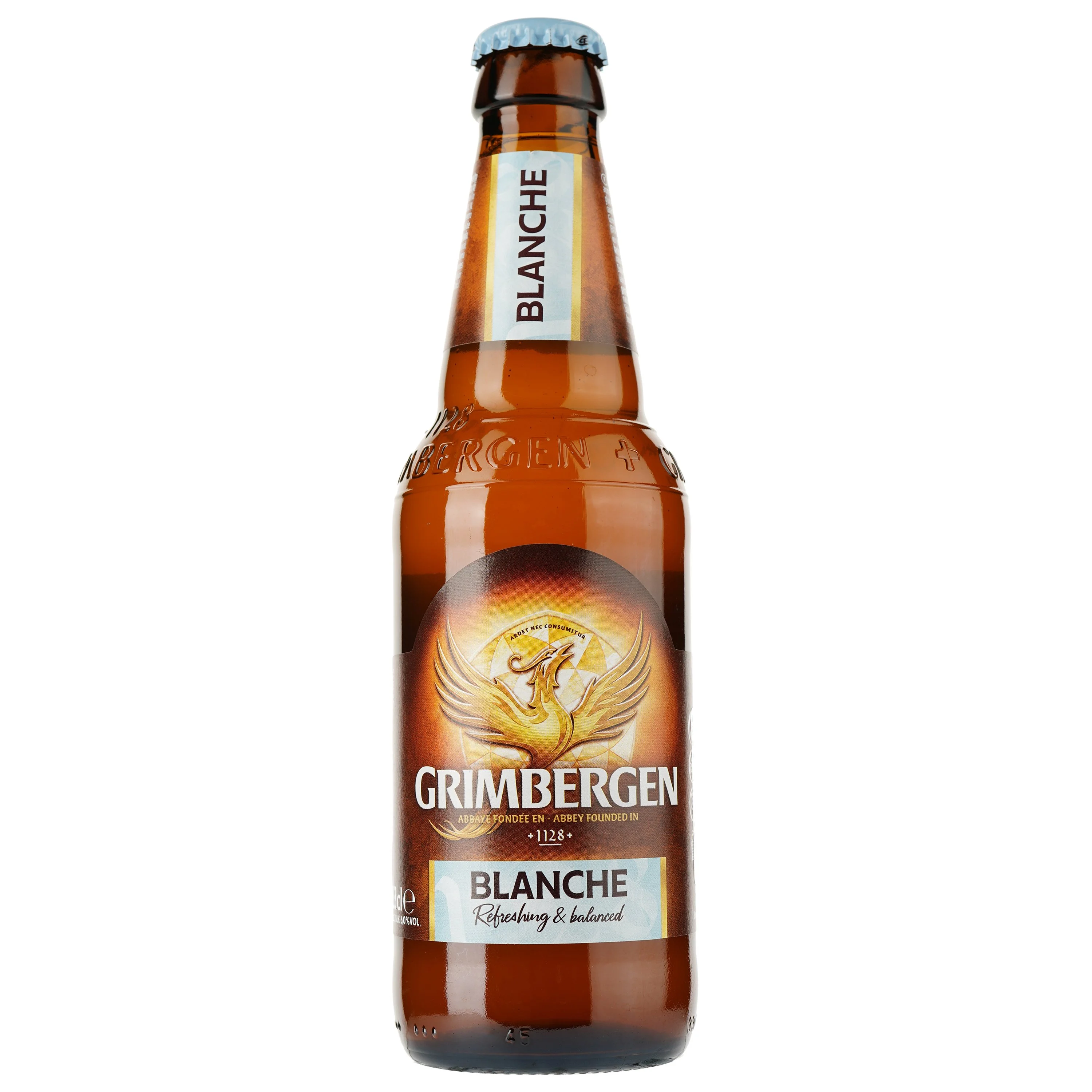 Пиво Grimbergen 0,33л Blanche 6%