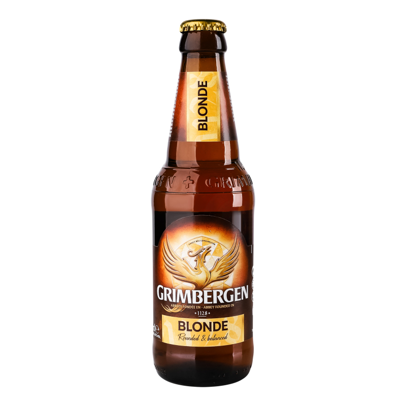 Пиво Grimbergen 0,33л Blonde 6,7%