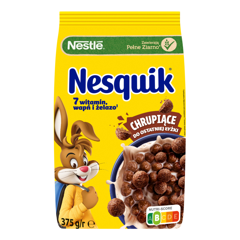 Сух сніданок Nesquik 375г Кульки