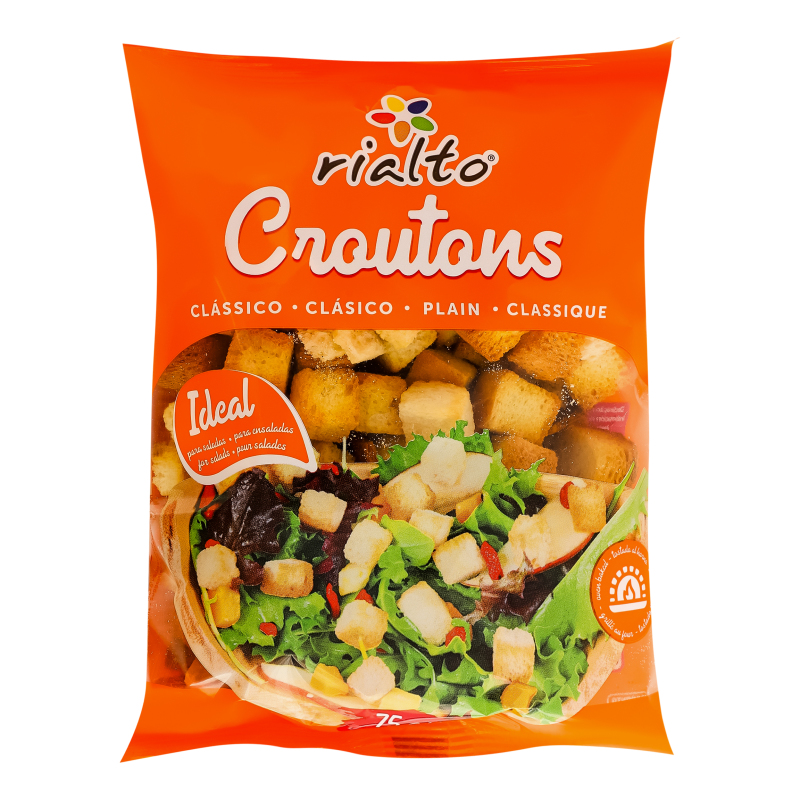Крутони Rialto 75г натуральні