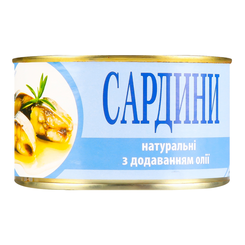 Консерва ІРФ 230г Сардина нд/о