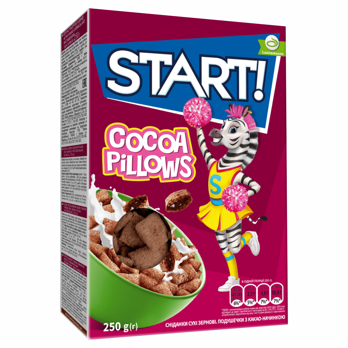 Подушечки Start 250г Какао