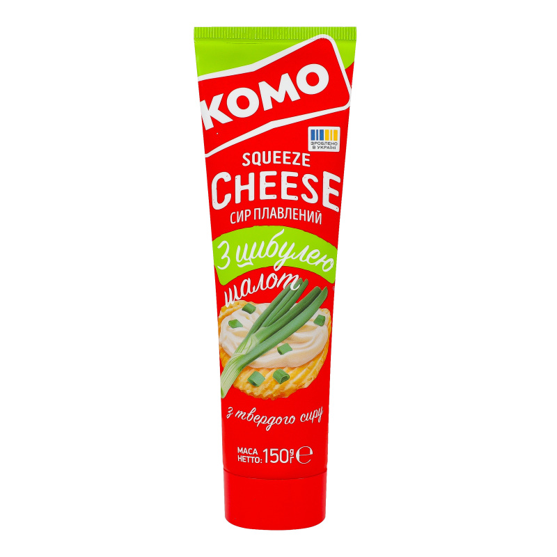 Сир Комо пл 50% 150г Цибуля шалот тюбик