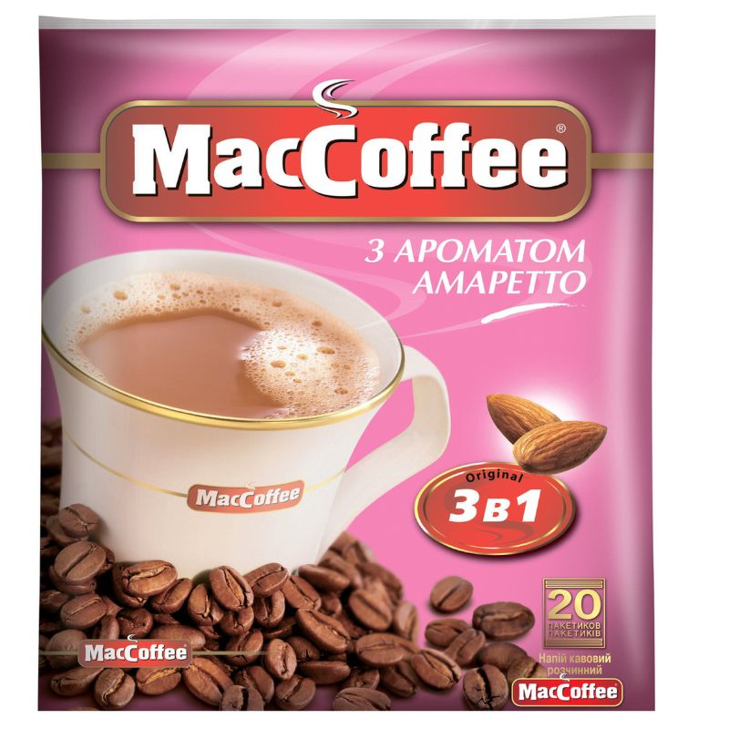 З Напій MacCoffee 20г Амарето