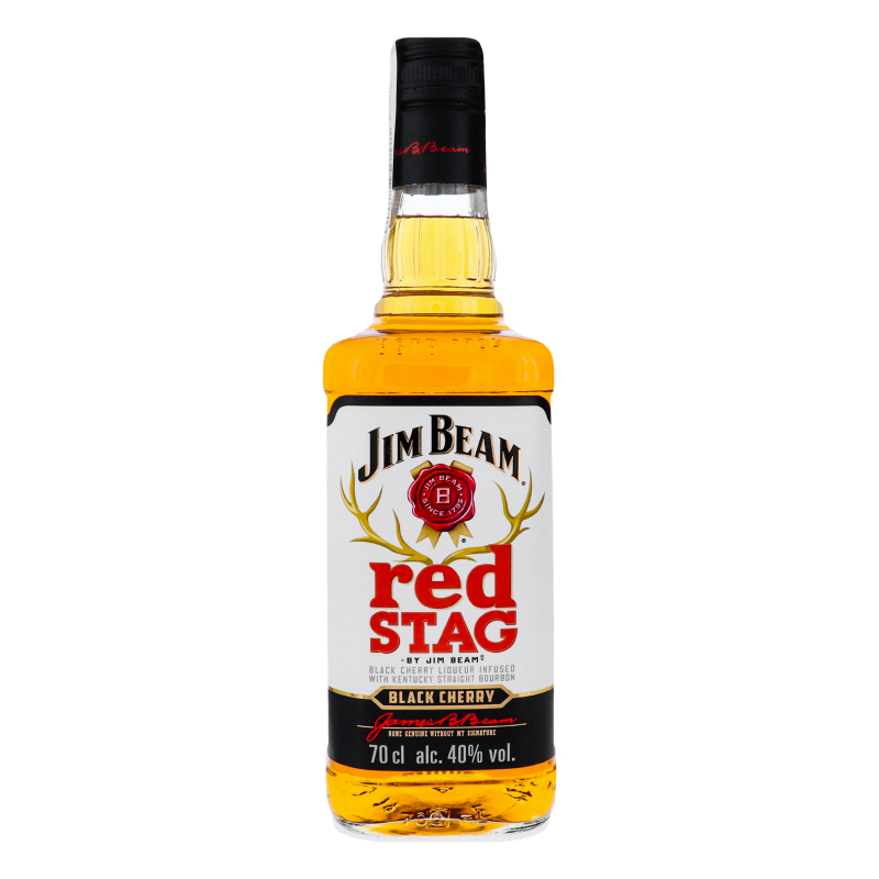 Лікер Jim Beam 0,7л Ред Стег Блек Чер40%