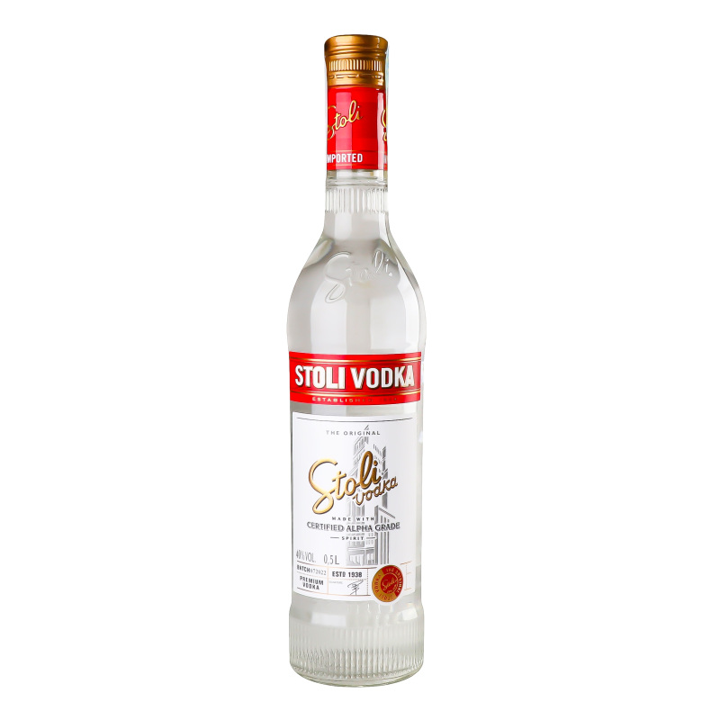 Горілка Stoli 0,5л Столична 40%