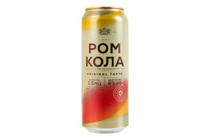 Напій с/алк Оболонь 0,5л Ром Кола 8%