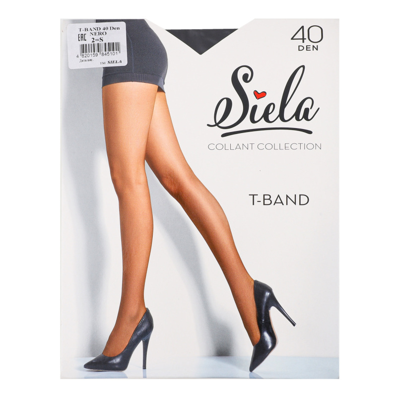 Колготи жін.SIELA T-BAND 40 nero-2