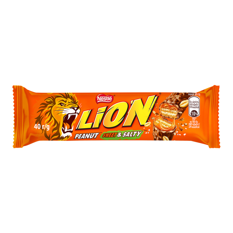 Батончик Lion 40г Арахіс
